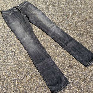 Jean NY&C Skinny Leg – Taille 4, Taille Basse, Bleu Foncé, NWOT